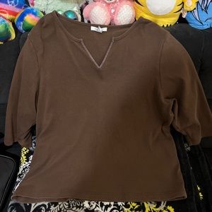 dressbarn 3/4 sleeve blouse